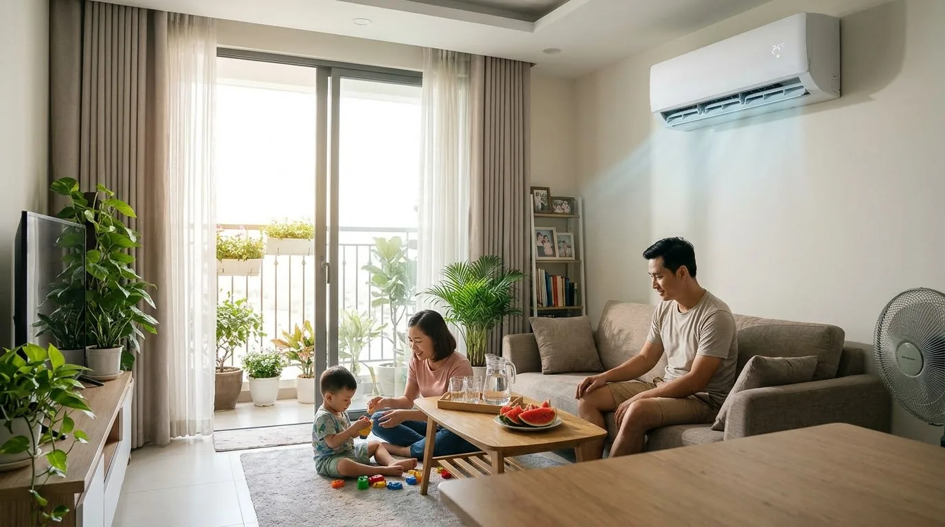 Tìm hiểu điều hòa là gì và nguyên lý làm mát không gian phòng