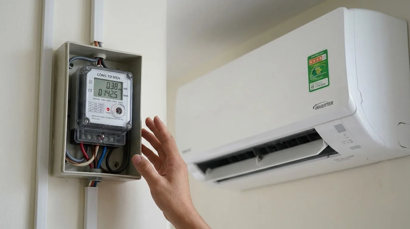 So sánh ưu điểm và giới hạn của điều hòa inverter